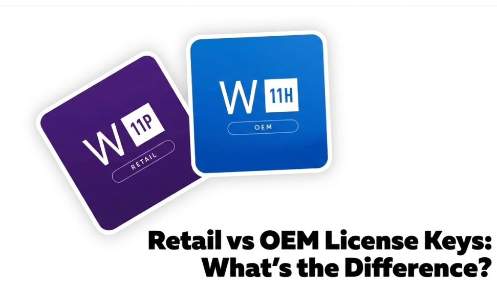Retail vs OEM License Keys: What’s the Difference? (2026 Guide)